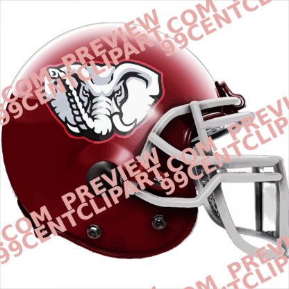 Alabama-Inspired Football Practice Design 08 | SVG, DXF & PNG
