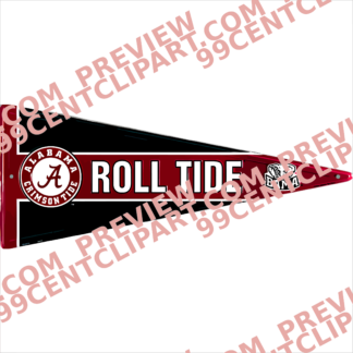Alabama-Inspired Football Practice Design 12 | SVG, DXF & PNG