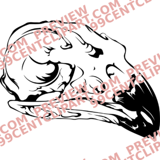 Animal Skulls Design 04 | SVG, DXF & PNG