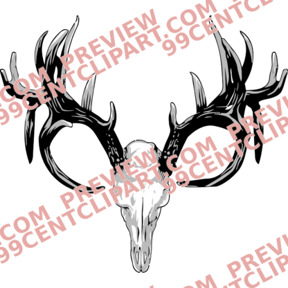 Animal Skulls Design 14 | SVG, DXF & PNG