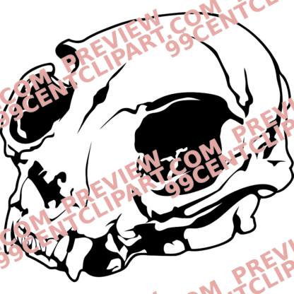 Animal Skulls Design 16 | SVG, DXF & PNG