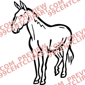 Animal Stencils Design 01 | SVG, DXF & PNG