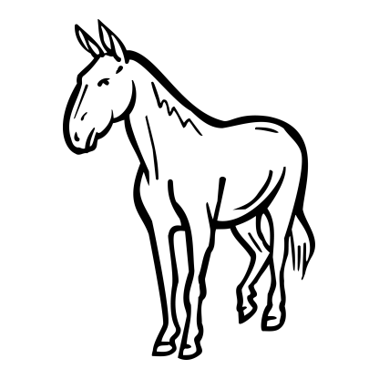 Animal Stencils Design 01 | SVG, DXF & PNG