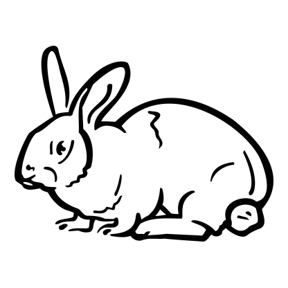 Animal Stencils Design 06 | SVG, DXF & PNG
