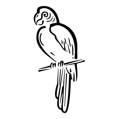 Animal Stencils Design 07 | SVG, DXF & PNG