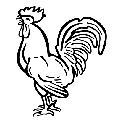 Animal Stencils Design 09 | SVG, DXF & PNG