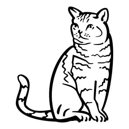 Animal Stencils Design 12 | SVG, DXF & PNG