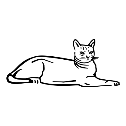 Animal Stencils Design 18 | SVG, DXF & PNG