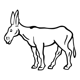 Animal Stencils Design 22 | SVG, DXF & PNG