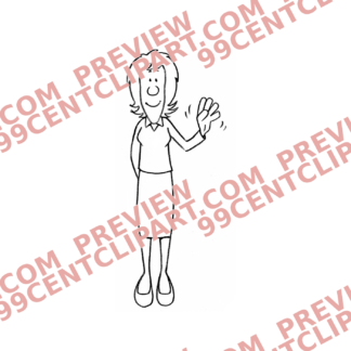 Diverse Business Characters Design 12 | SVG, DXF & PNG