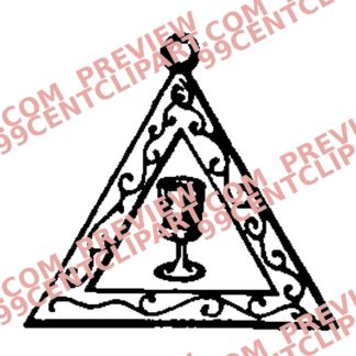 Eastern Star Practice Design 15 | SVG, DXF & PNG