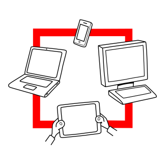 IT Support Design 09 | SVG, DXF & PNG