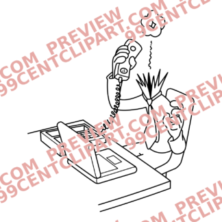 IT Support Design 20 | SVG, DXF & PNG