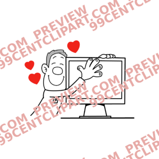 IT Support Design 23 | SVG, DXF & PNG