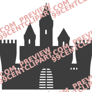 Knight & House Crests Design 03 | SVG, DXF & PNG