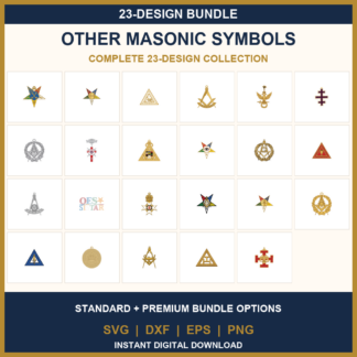 23 Other Masonic Symbols Collection