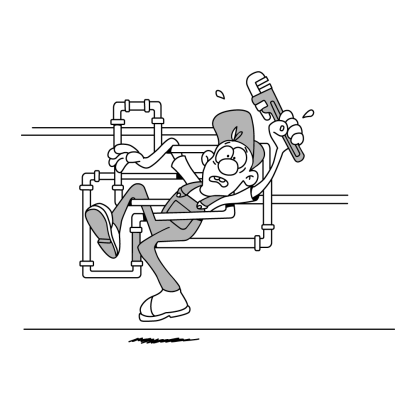 Plumber Home Services Design 18 | SVG, DXF & PNG