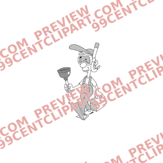 Plumber Home Services Design 26 | SVG, DXF & PNG