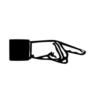 Vintage Pointing Hands Design 17 | SVG, DXF & PNG