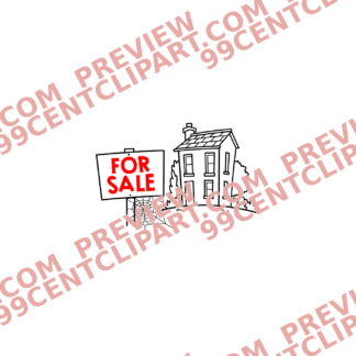 Real Estate Marketing Design 30 | SVG, DXF & PNG