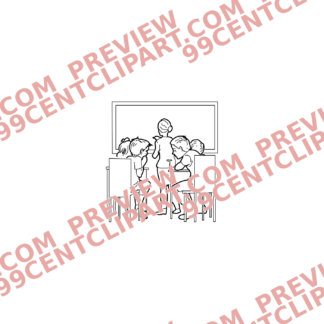 Sketch Online Learning Characters Design 05 | SVG, DXF & PNG
