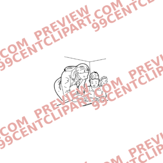 Sketch Online Learning Characters Design 19 | SVG, DXF & PNG