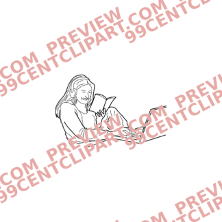 Sketch Online Learning Characters Design 21 | SVG, DXF & PNG