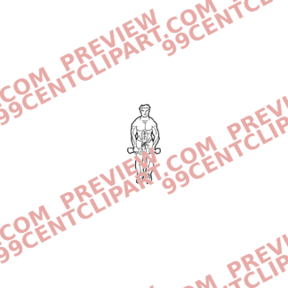 Sketch Fitness Men Characters Design 01 | SVG, DXF & PNG