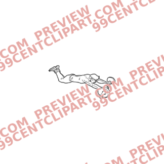 Sketch Fitness Men Characters Design 07 | SVG, DXF & PNG