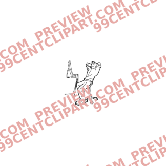 Sketch Businessmen With Technology Design 04 | SVG, DXF & PNG