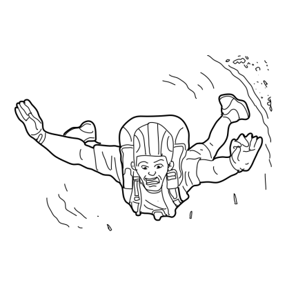 Sketch Outdoor Adventure Characters Design 31 | SVG, DXF & PNG