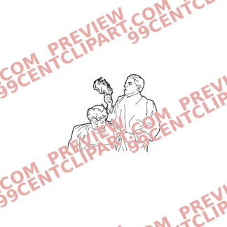 Sketch Salon Professionals Design 07 | SVG, DXF & PNG