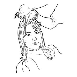 Sketch Salon Professionals Design 08 | SVG, DXF & PNG