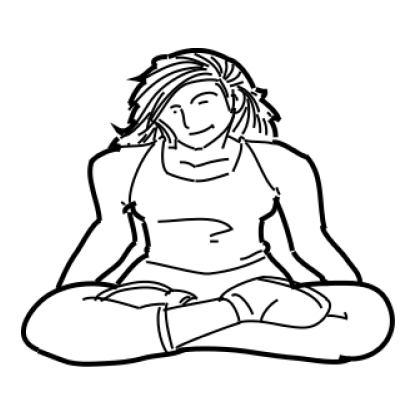 Sketch Fitness Women Characters Design 10 | SVG, DXF & PNG