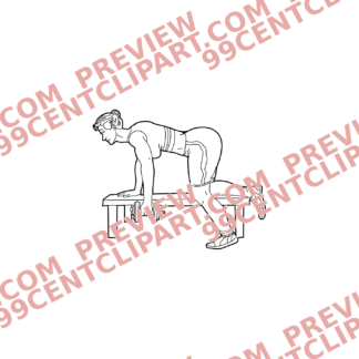 Sketch Fitness Women Characters Design 25 | SVG, DXF & PNG