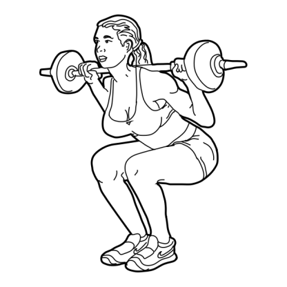 Sketch Fitness Women Characters Design 29 | SVG, DXF & PNG