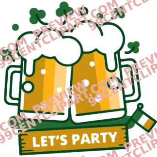 St. Patrick's Day Design 13 | SVG, DXF & PNG