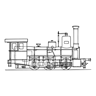 Vintage Trains Design 10 | SVG, DXF & PNG
