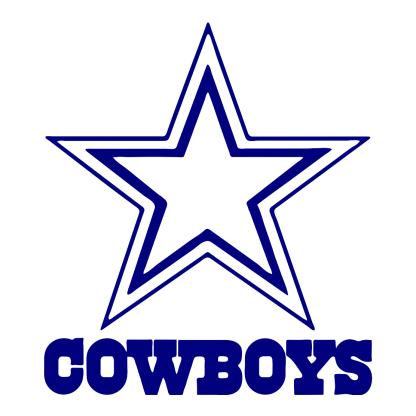 Cowboys-Inspired for Practice Design 03 | SVG, DXF & PNG
