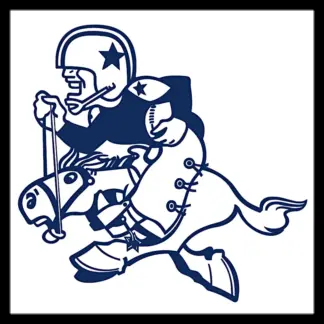 Cowboys-Inspired for Practice Design 10 | SVG, DXF & PNG