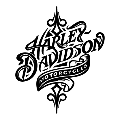 Harley-Davidson-Inspired for Practice Design 04 | SVG, DXF & PNG