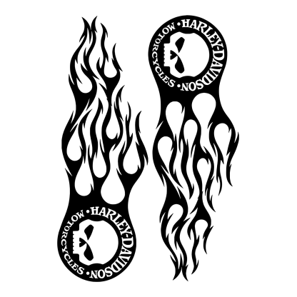 Harley-Davidson-Inspired for Practice Design 06 | SVG, DXF & PNG