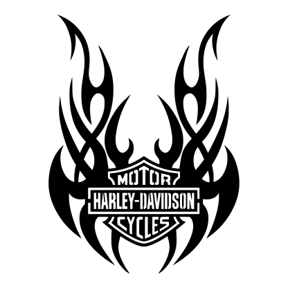 Harley-Davidson-Inspired for Practice Design 11 | SVG, DXF & PNG