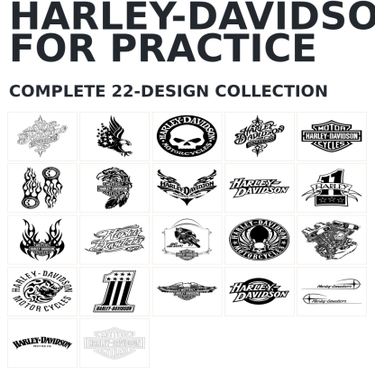 Harley-Davidson-Inspired for Practice complete collection