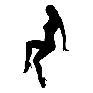 Sexy Silhouettes Design 04 | SVG, DXF & PNG
